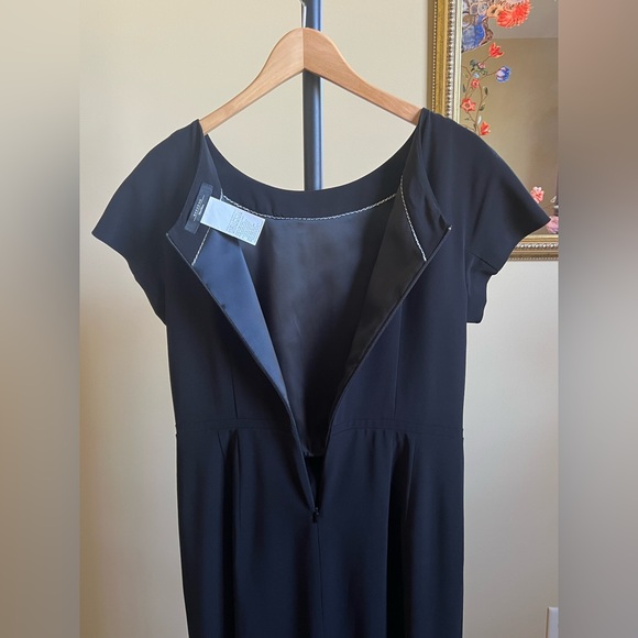 Weekend MaxMara Dress with Cap Sleeves Black Size 12 - Picture 9 of 15